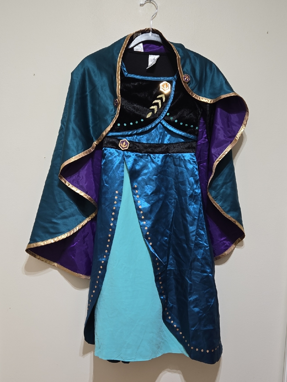 Disney Store Frozen 2 Anna Coronation Princess Cape Dress - Picture 1 of 6
